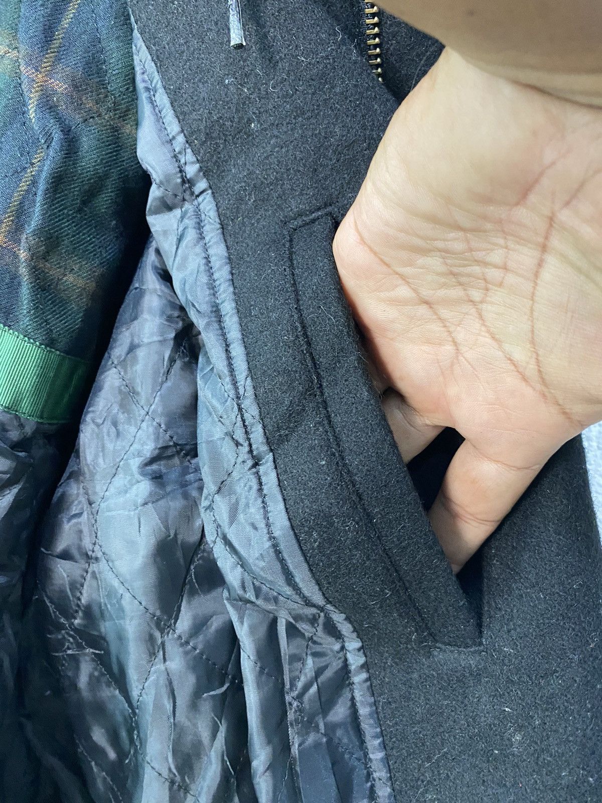 Japanese Brand JAPAN BRAND BE-HOT WOOL JACKET DOUBLE POCKET WITH HOODIE Size US M / EU 48-50 / 2 - 6 Thumbnail