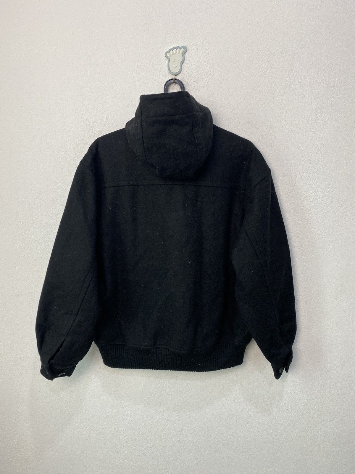 Japanese Brand JAPAN BRAND BE-HOT WOOL JACKET DOUBLE POCKET WITH HOODIE Size US M / EU 48-50 / 2 - 2 Thumbnail