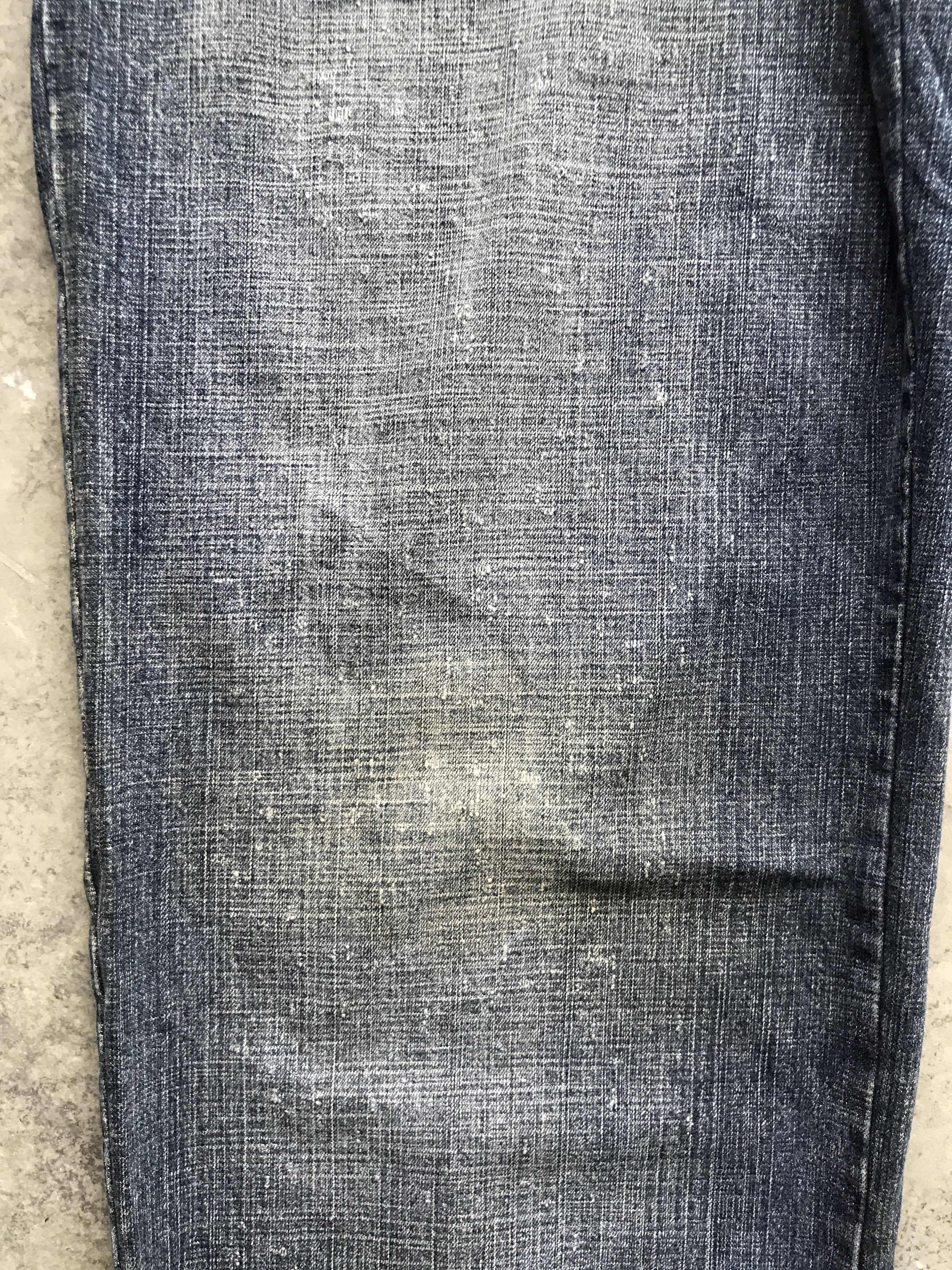 Designer × Pelle Pelle 💥BAGGY💥D55 pellepelle Hip hop Baggy Light Jeans Size US 37 - 6 Thumbnail