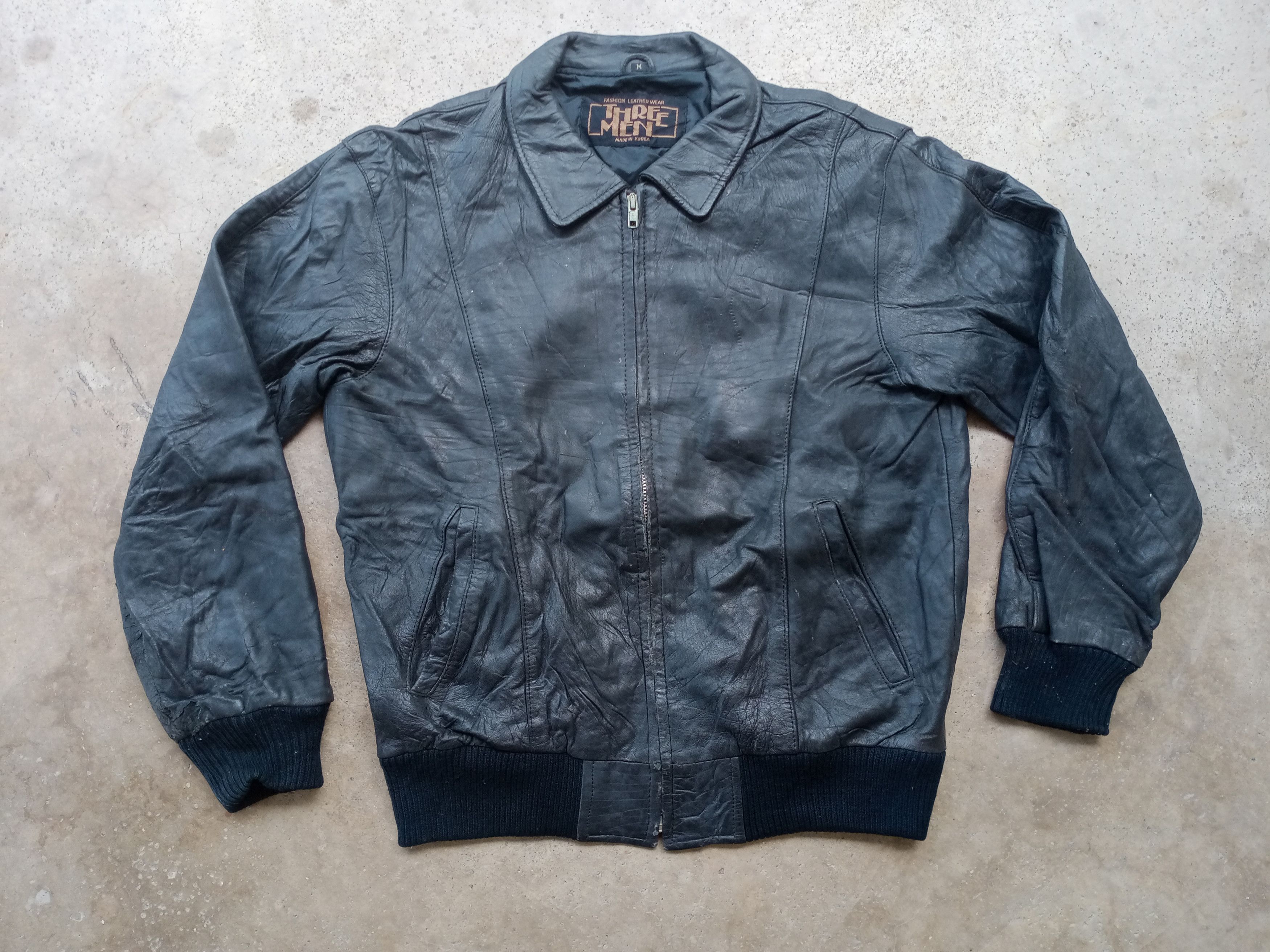 Three Man Leather jacket
