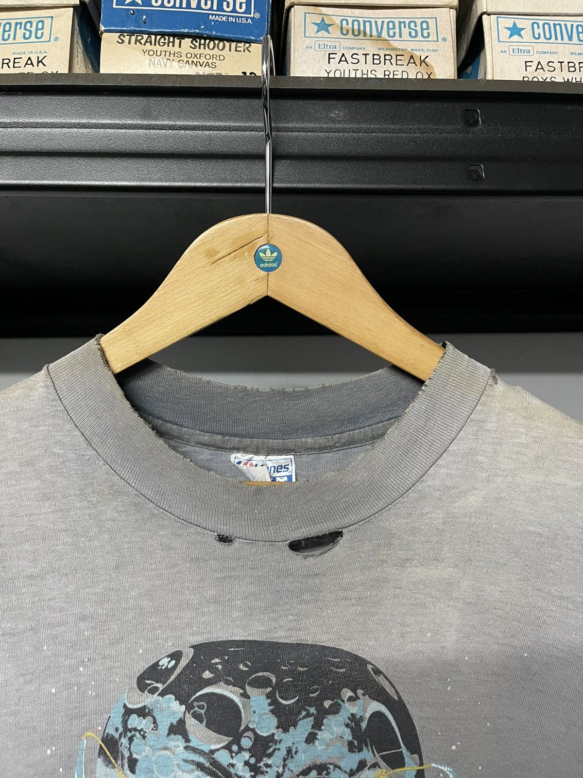 Vintage Thrashed Vintage 80s Alien Pepsi Webn Fireworks Distressed T Size US XL / EU 56 / 4 - 8 Thumbnail