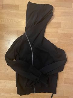 Rick Owens Zip Hoodie | Grailed