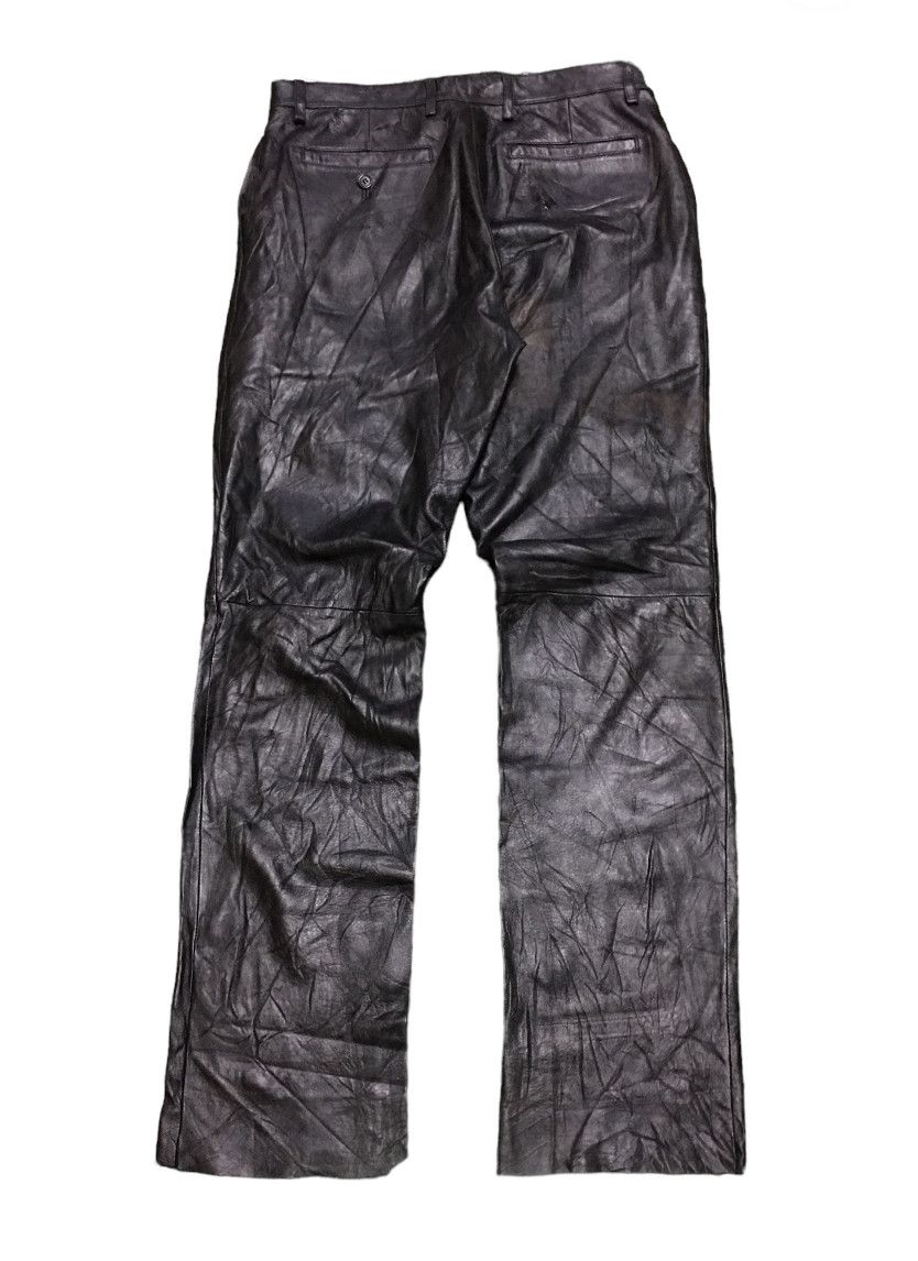 Japanese Brand × Leather × Vintage Gazza Sheep Leather Very comfortable Pant Size US 33 - 7 Thumbnail