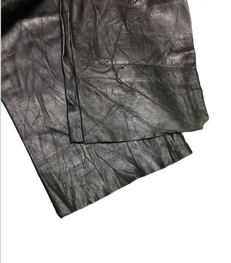 Japanese Brand × Leather × Vintage Gazza Sheep Leather Very comfortable Pant Size US 33 - 5 Thumbnail