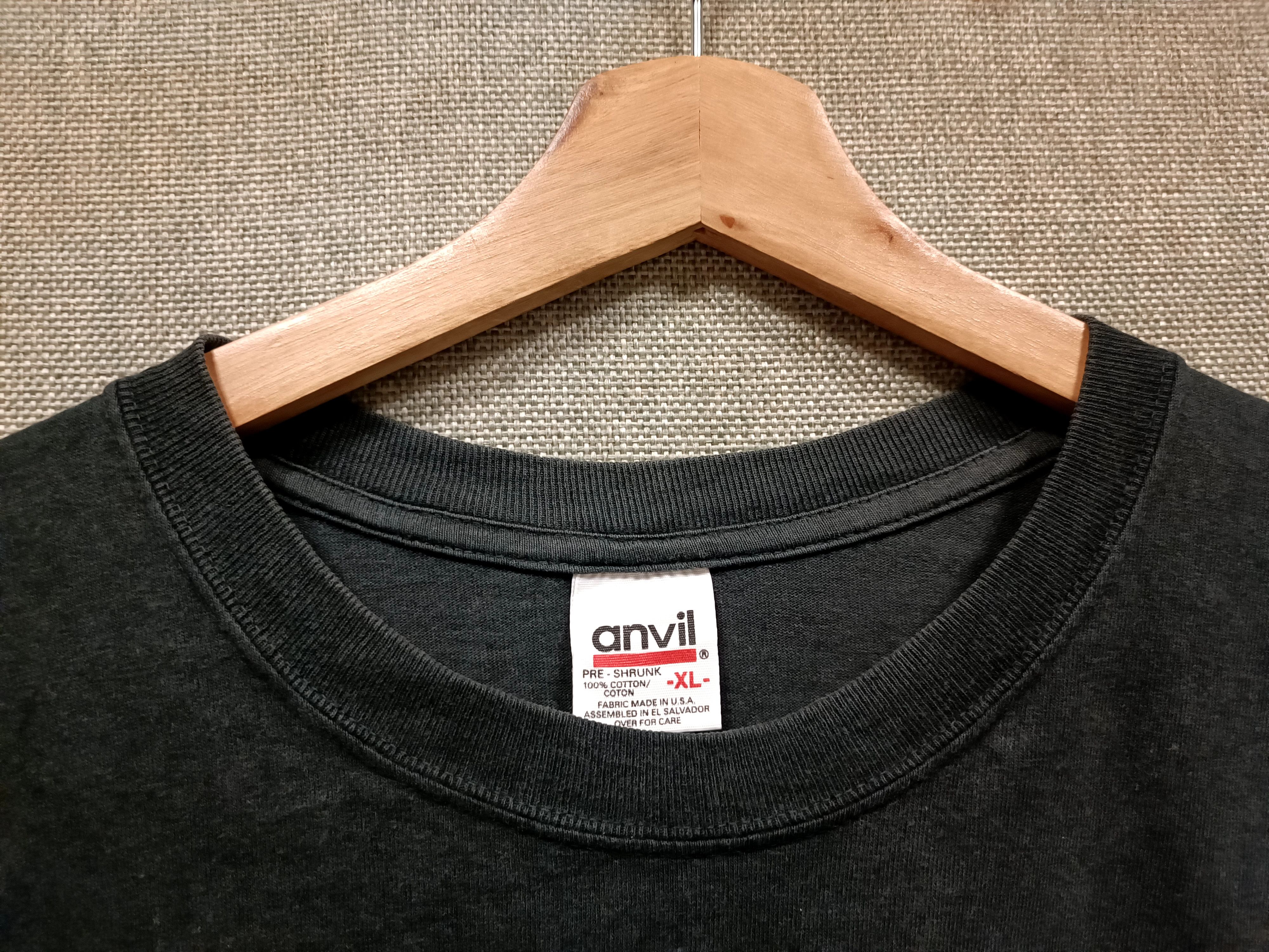 Anvil × Vintage vintage t shirt anvil made in usa Size US XL / EU 56 / 4 - 4 Thumbnail