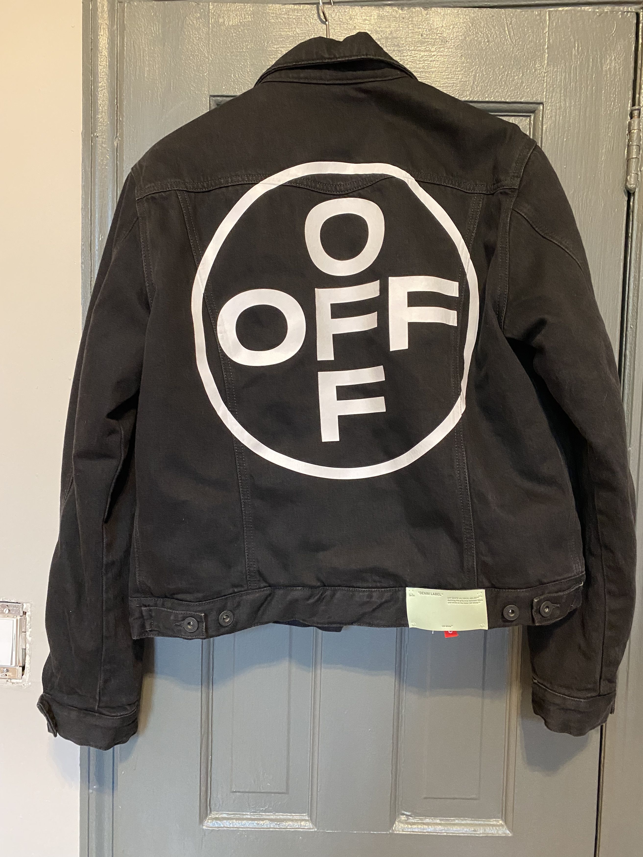 Off-White SS19 lake holiday denim jacket