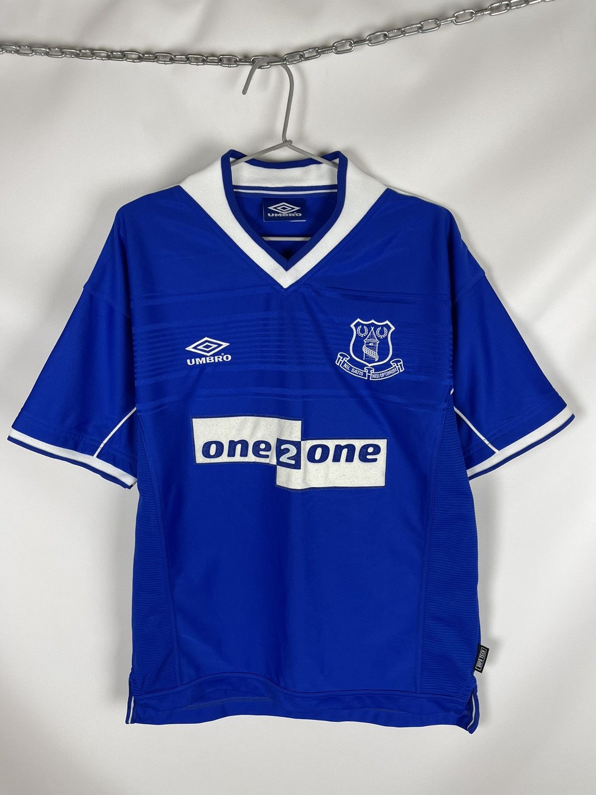 Umbro Umbro Everton 1999 2000 home soccer jersey football shirt Size US M / EU 48-50 / 2 - 2 Thumbnail