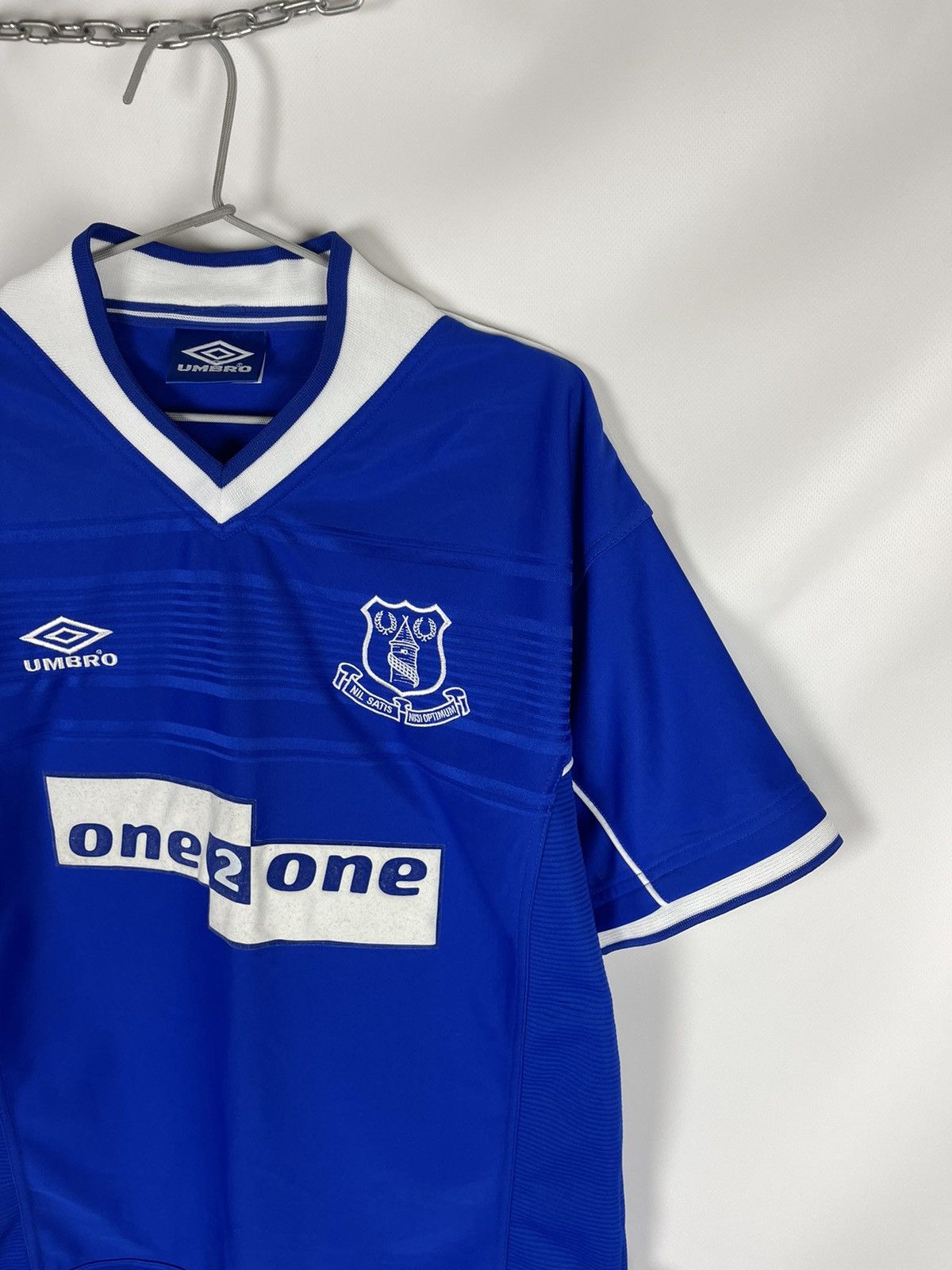 Umbro Umbro Everton 1999 2000 home soccer jersey football shirt Size US M / EU 48-50 / 2 - 6 Thumbnail