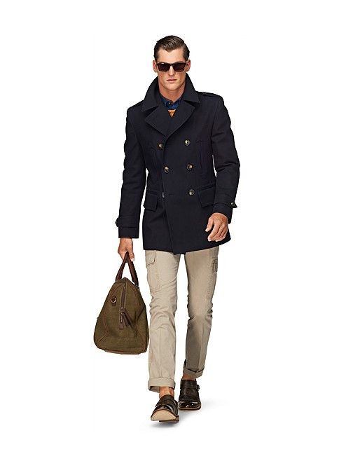 Suitsupply Navy Peacoat Suitsupply S NWT Size US S / EU 44-46 / 1 - 1 Preview