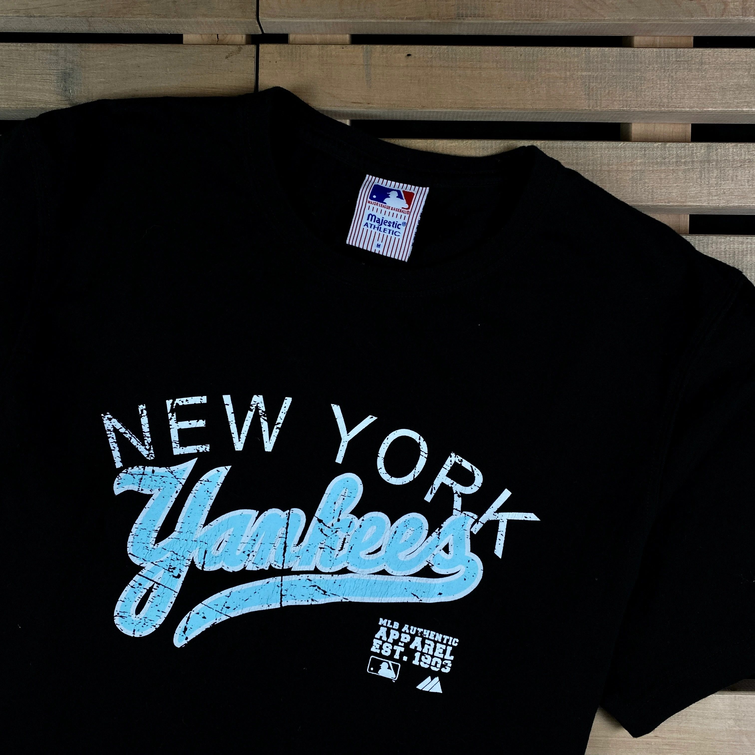Majestic × New York Yankees Mens T Shirt New York Yankees Majestic Size M Size US M / EU 48-50 / 2 - 2 Thumbnail