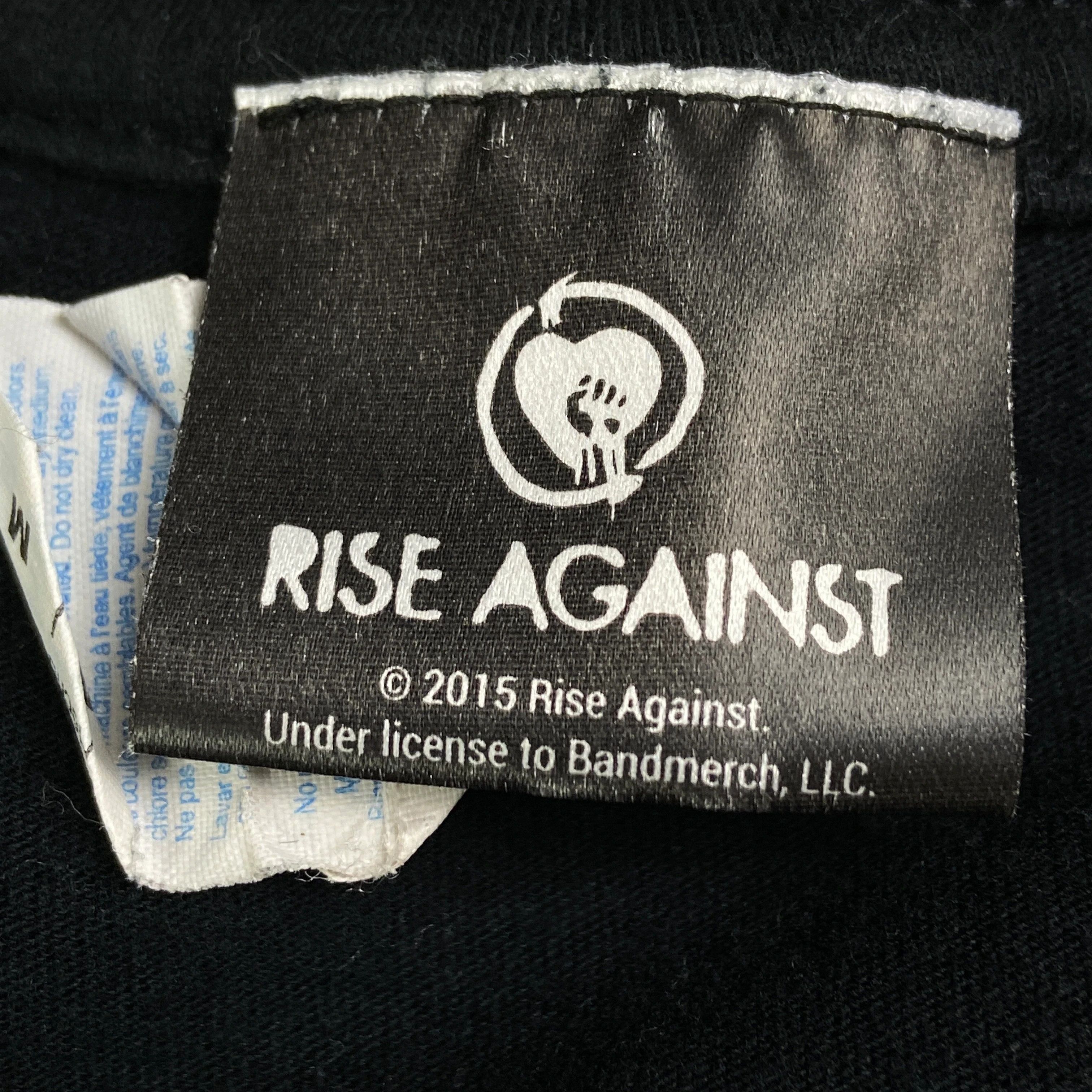 Band Tees × Vintage Mens Vintage T Shirt Rise Against Size M Size US M / EU 48-50 / 2 - 4 Thumbnail