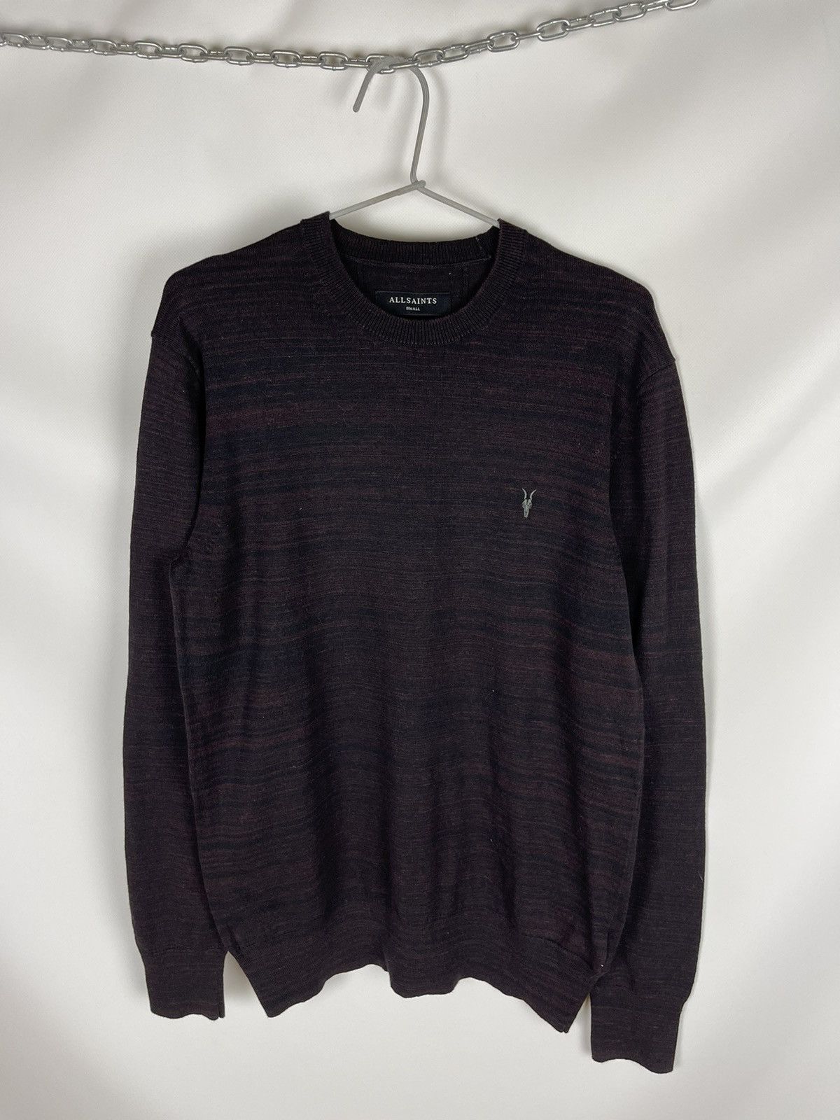 Allsaints Allsaints Marlo Crew wool cotton sweater crewneck Size US S / EU 44-46 / 1 - 1 Thumbnail