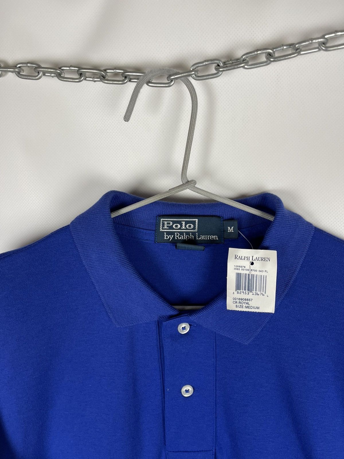 Polo Ralph Lauren Polo Ralph Lauren vintage blue small logo polo tee shirt Size US M / EU 48-50 / 2 - 5 Thumbnail