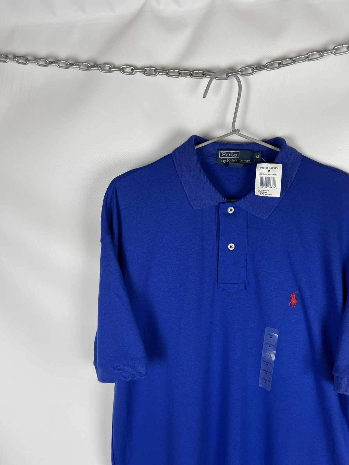 Polo Ralph Lauren Polo Ralph Lauren vintage blue small logo polo tee shirt Size US M / EU 48-50 / 2 - 3 Thumbnail