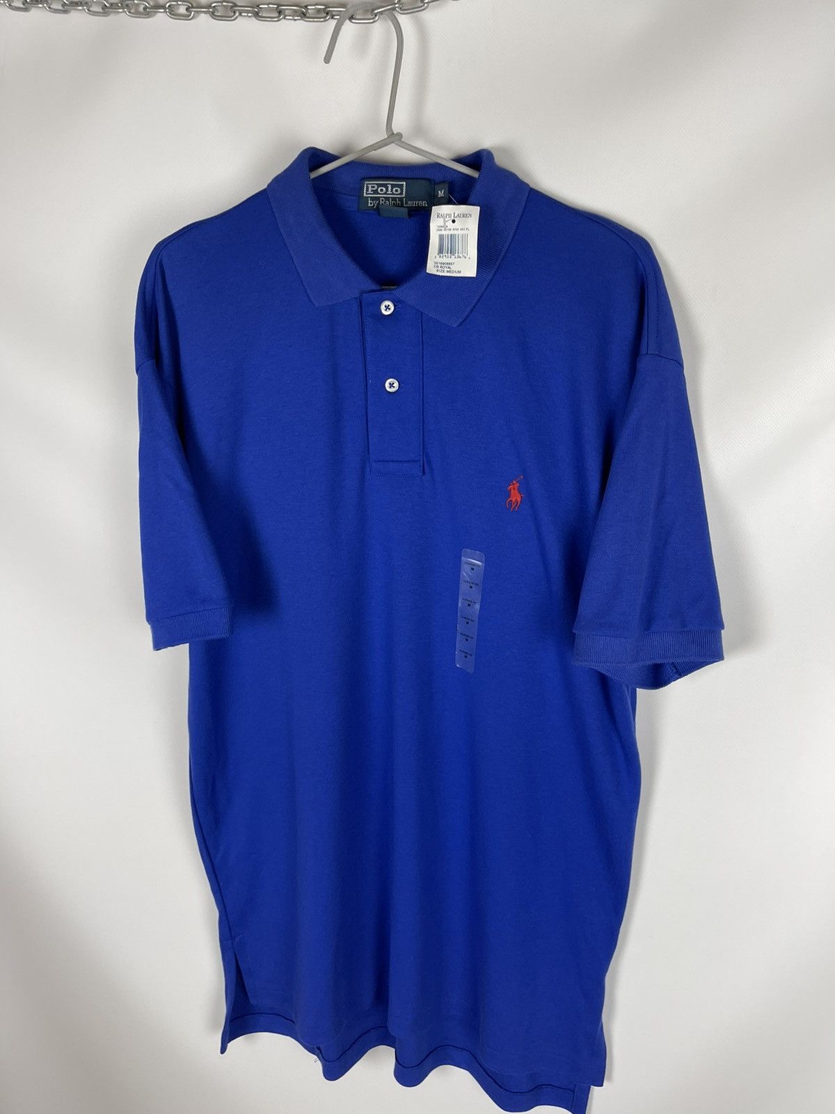 Polo Ralph Lauren Polo Ralph Lauren vintage blue small logo polo tee shirt Size US M / EU 48-50 / 2 - 1 Thumbnail