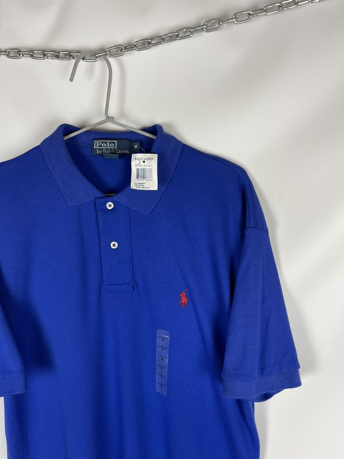 Polo Ralph Lauren Polo Ralph Lauren vintage blue small logo polo tee shirt Size US M / EU 48-50 / 2 - 4 Thumbnail