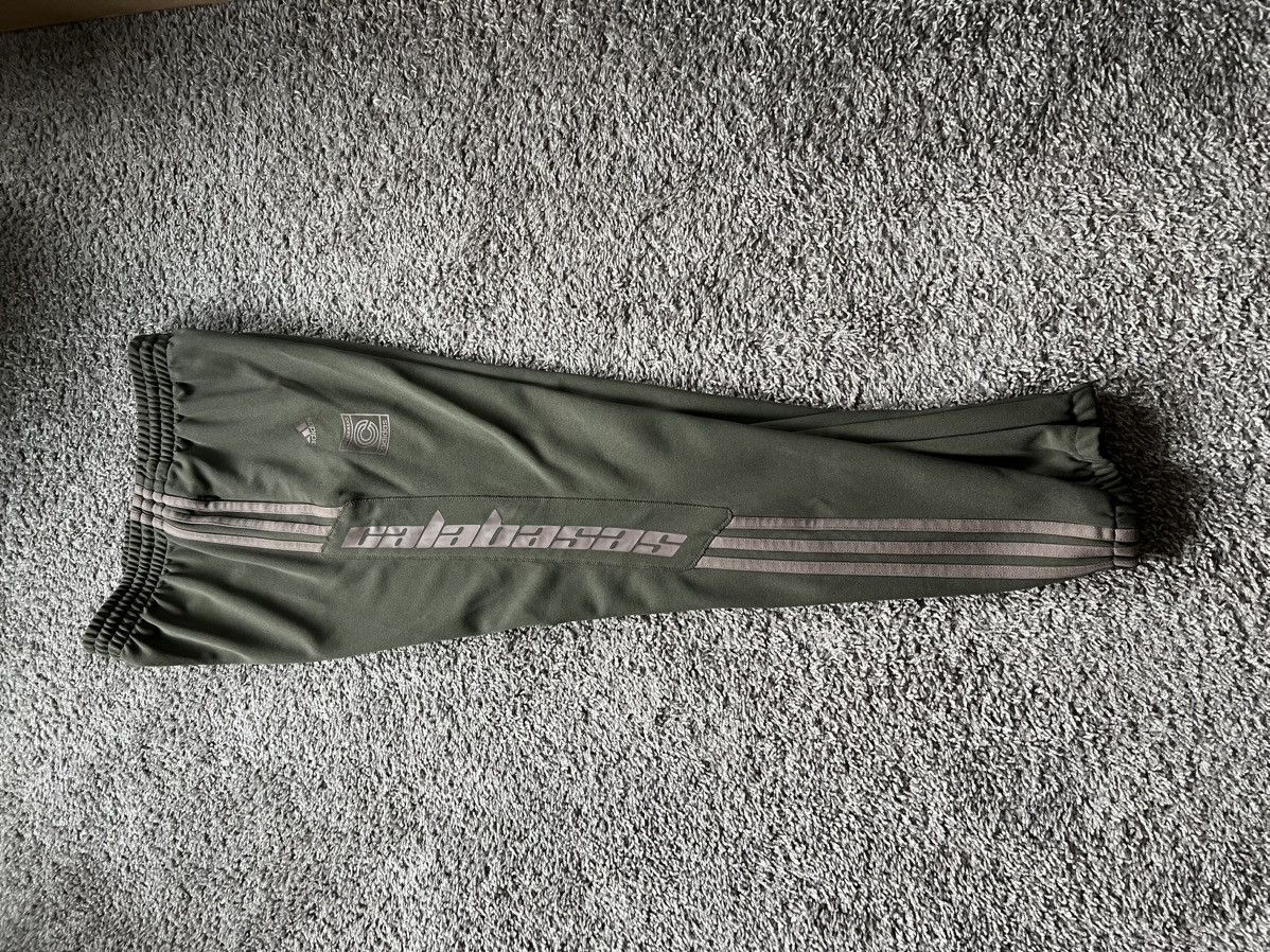 Adidas × Kanye West Adidas Yeezy Calabasas Sweatpants Joggers Core Mink Medium Size US 32 / EU 48 - 7 Thumbnail