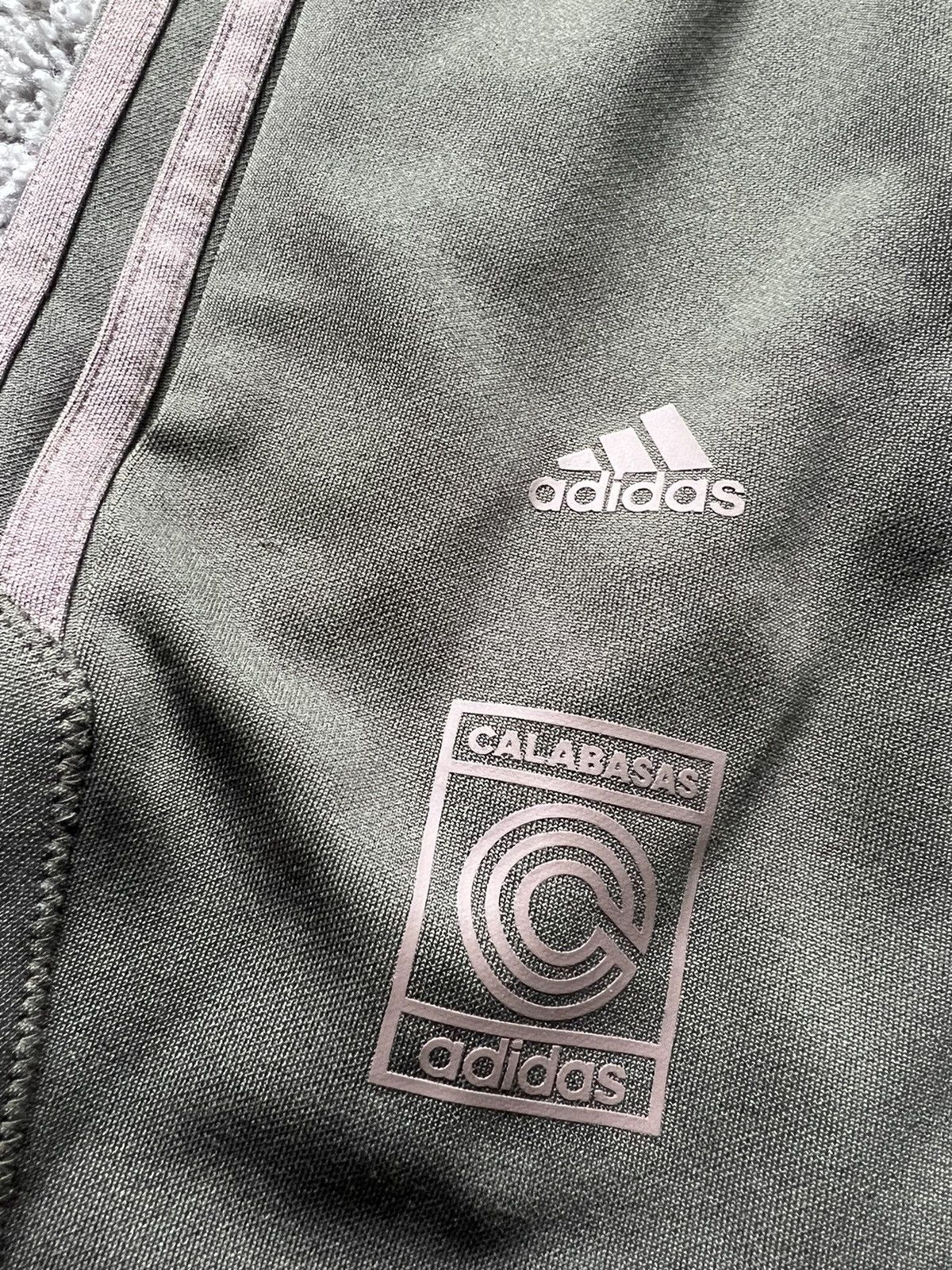 Adidas × Kanye West Adidas Yeezy Calabasas Sweatpants Joggers Core Mink Medium Size US 32 / EU 48 - 2 Thumbnail