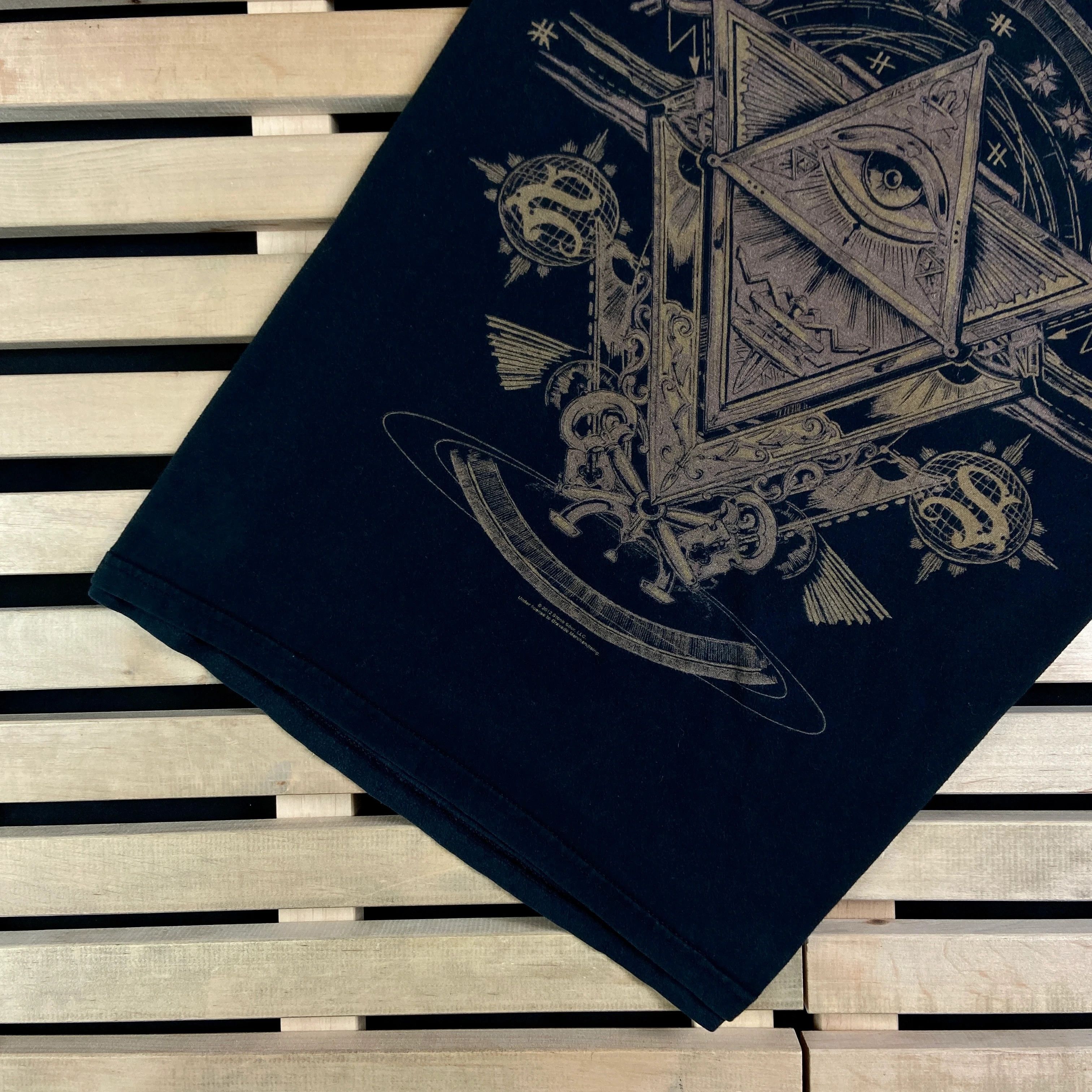 Band Tees × Vintage Mens Vintage T Shirt Stonesour Size L 2012 Size US L / EU 52-54 / 3 - 3 Thumbnail