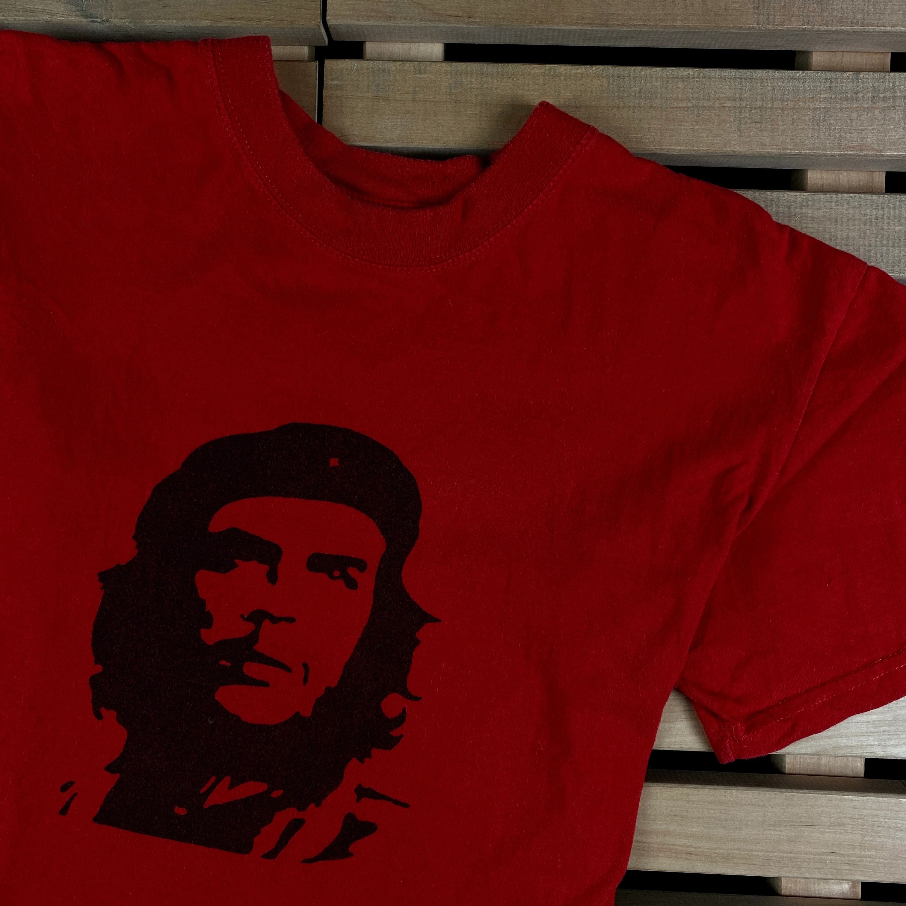 Band Tees × Vintage Mens Vintage T Shirt Guevara Size L Size US L / EU 52-54 / 3 - 2 Thumbnail