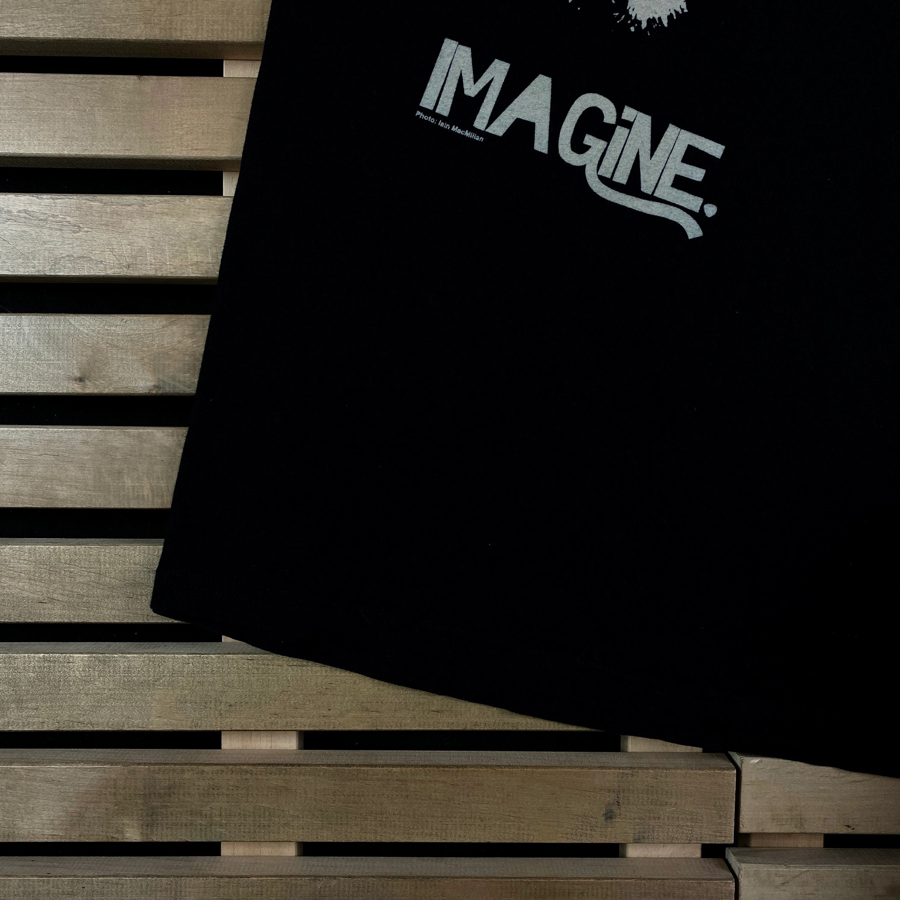 Band Tees × Vintage Mens Vintage T Shirt Imagine Size L Size US L / EU 52-54 / 3 - 3 Thumbnail