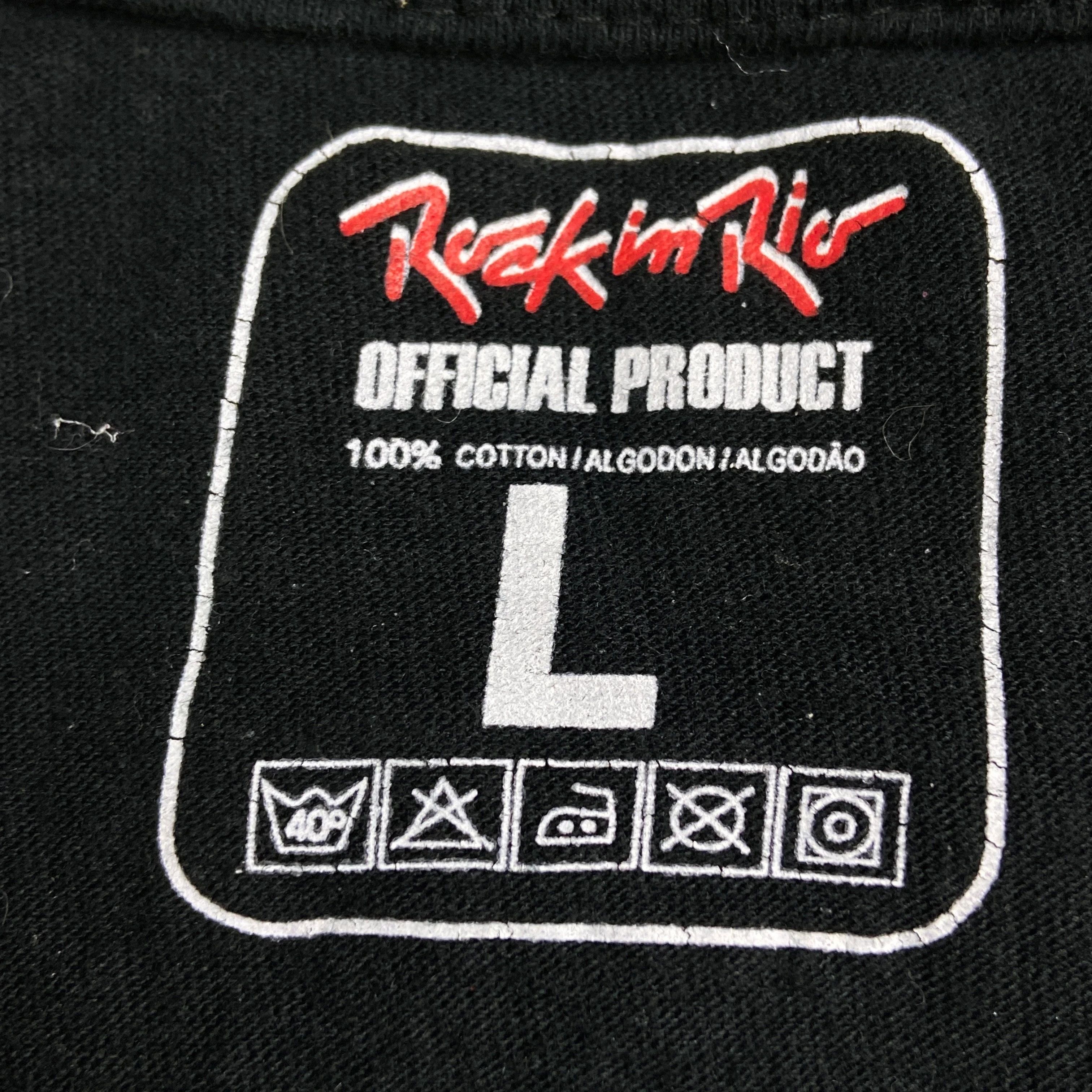 Band Tees × Vintage Vintage T Shirt Ock in Rio 2010 Madrid Size L Motorhead Size US L / EU 52-54 / 3 - 4 Thumbnail