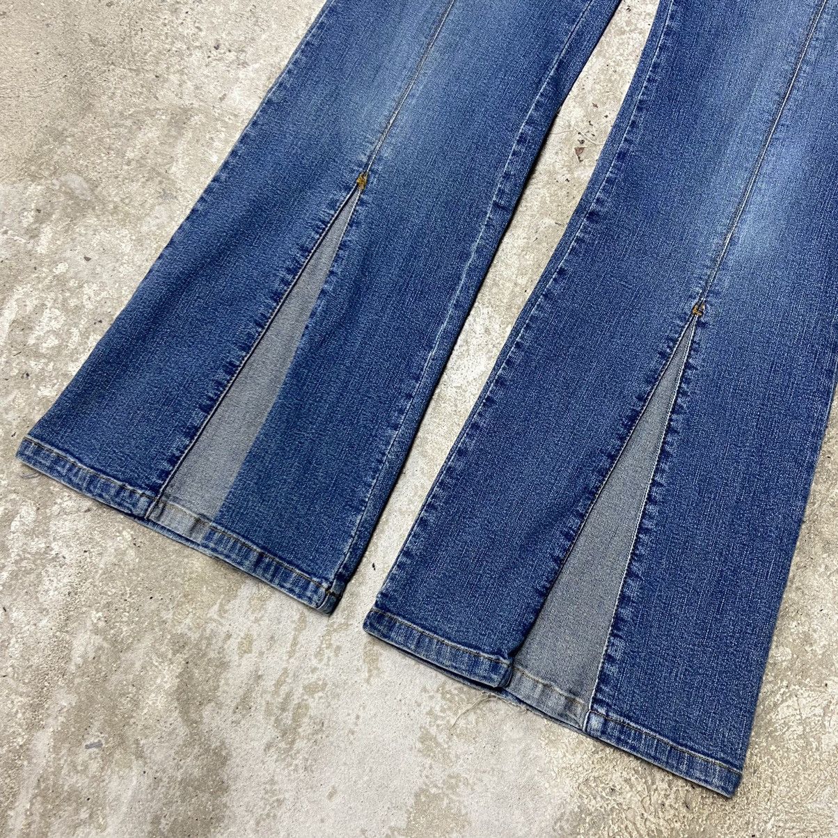 Vintage BAGGY FLARE Y2K FADED VINTAGE JEANS PANTS 2000s - № 3063 Size US 32 / EU 48 - 3 Thumbnail