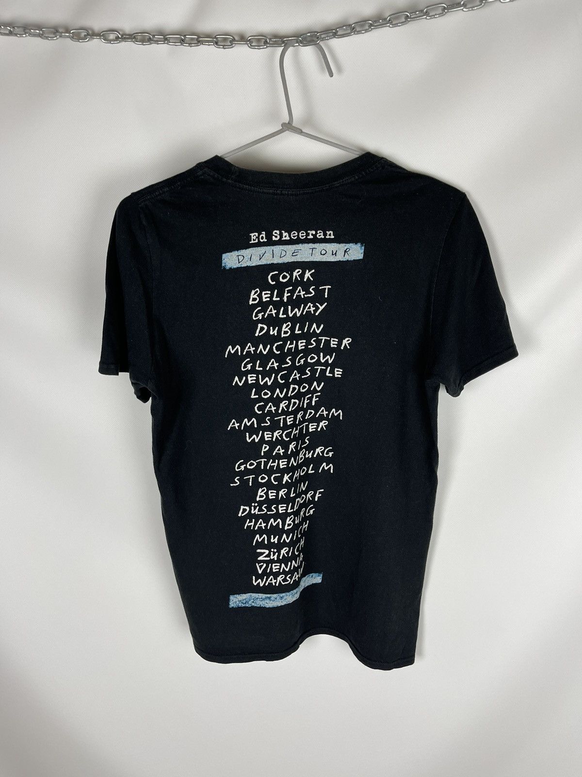 Band Tees Gildan Ed Sheeran divided world tour band tee shirt Size US S / EU 44-46 / 1 - 2 Thumbnail