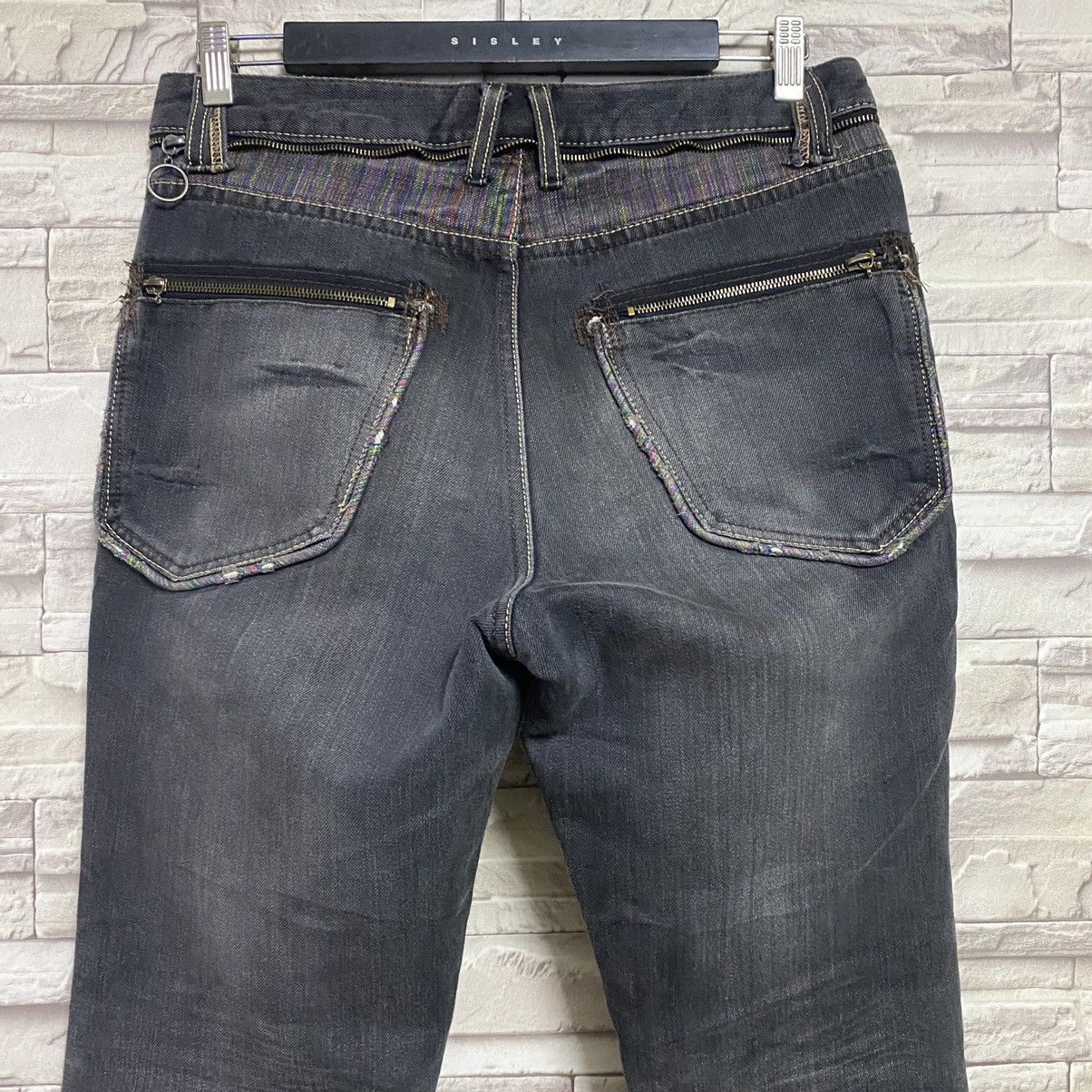 Japanese Brand Japanese brand GUMU Rainbow Denim Jeans Zipper Size US 32 / EU 48 - 11 Thumbnail