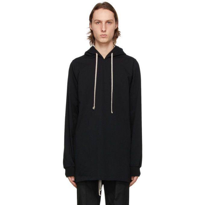 Rick Owens Phlegethon Long Cotton Hoodie Size US M / EU 48-50 / 2 - 5 Thumbnail