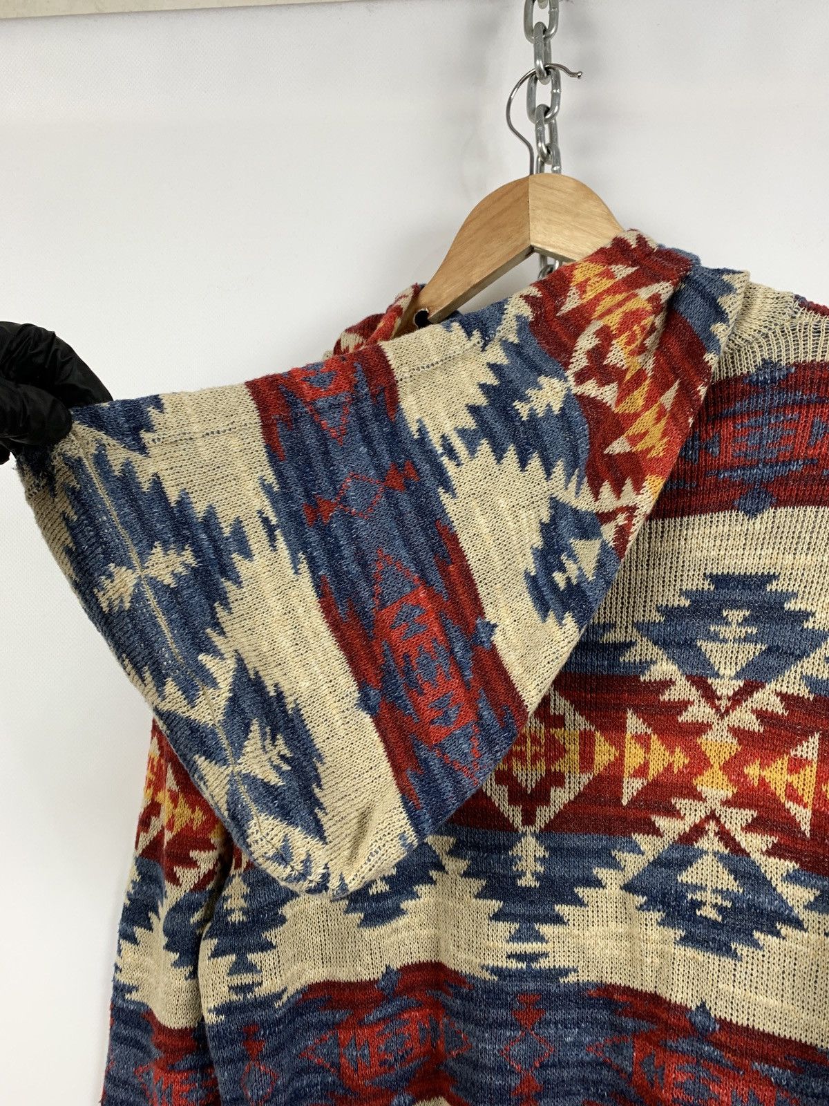 Denim & Supply Ralph Lauren Denim&Supply Ralph Lauren Aztec Navajo Knit Hoodie Size US S / EU 44-46 / 1 - 16 Thumbnail