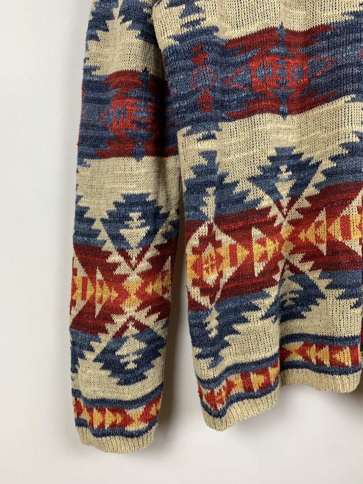 Denim & Supply Ralph Lauren Denim&Supply Ralph Lauren Aztec Navajo Knit Hoodie Size US S / EU 44-46 / 1 - 14 Thumbnail
