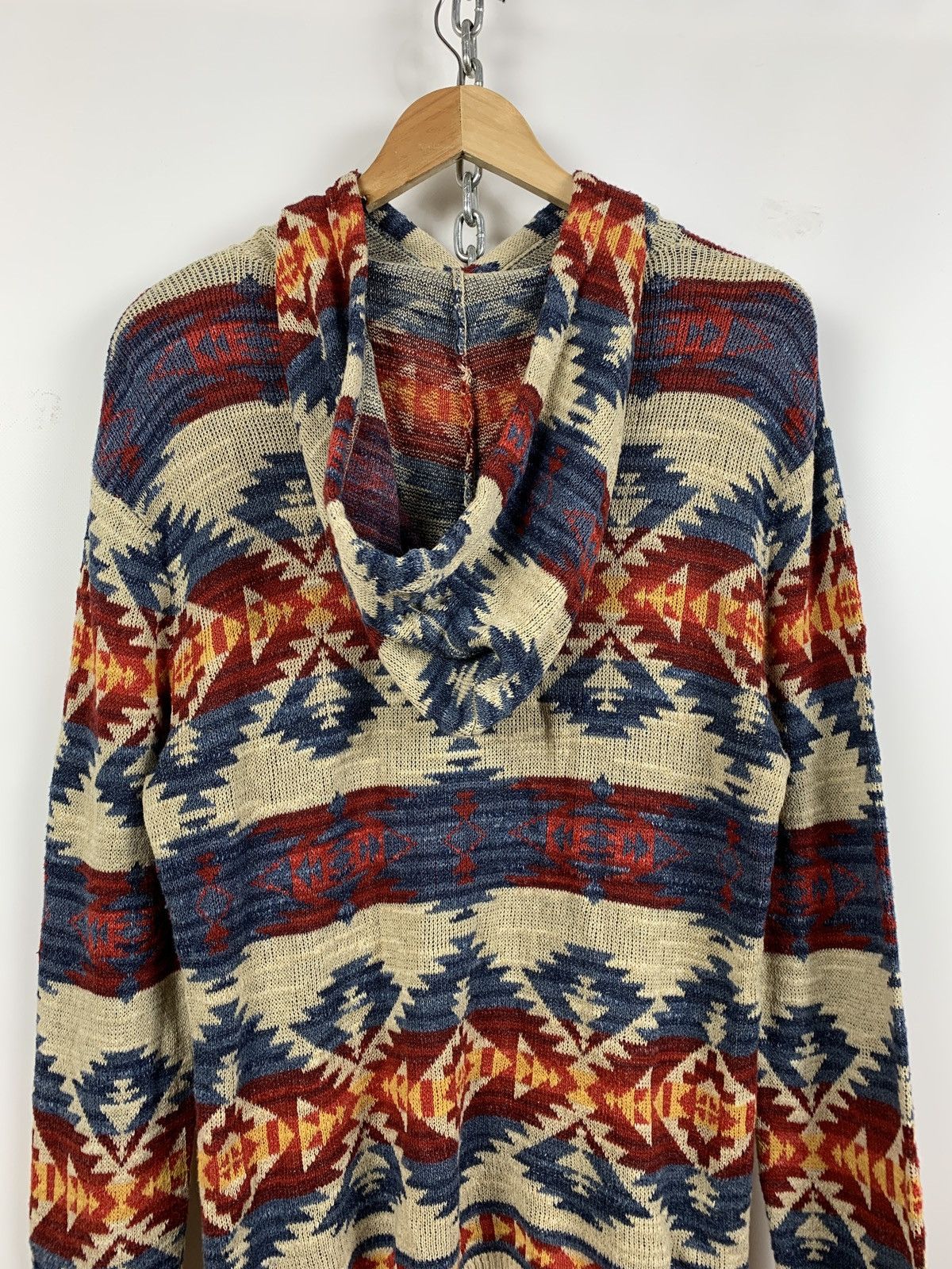 Denim & Supply Ralph Lauren Denim&Supply Ralph Lauren Aztec Navajo Knit Hoodie Size US S / EU 44-46 / 1 - 11 Thumbnail