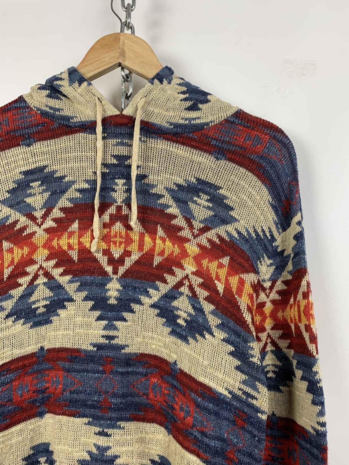 Denim & Supply Ralph Lauren Denim&Supply Ralph Lauren Aztec Navajo Knit Hoodie Size US S / EU 44-46 / 1 - 4 Thumbnail