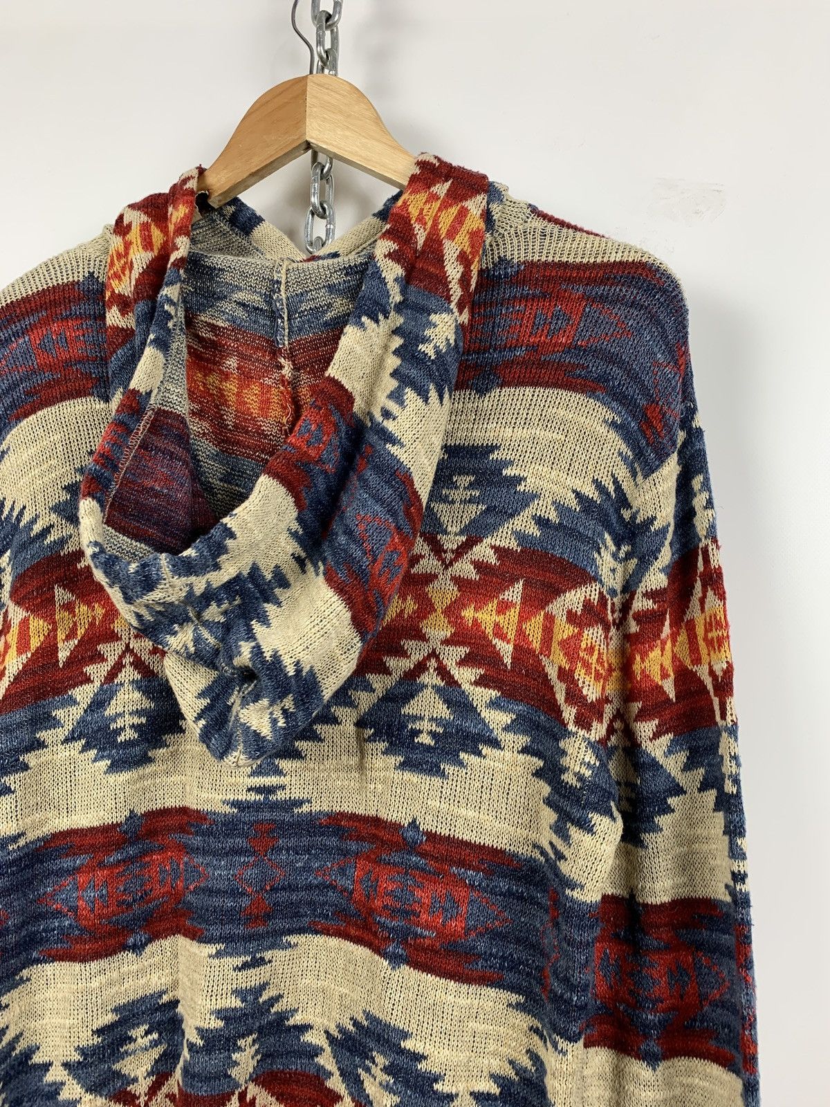 Denim & Supply Ralph Lauren Denim&Supply Ralph Lauren Aztec Navajo Knit Hoodie Size US S / EU 44-46 / 1 - 12 Thumbnail