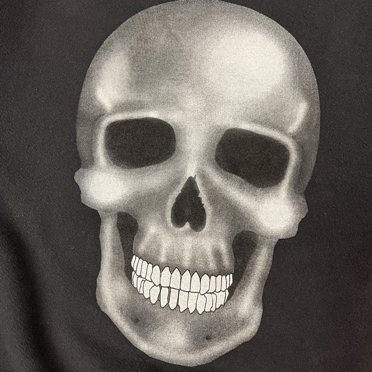 Vintage Vintage Skull Crewneck Sweatshirt Size L 90s Grunge Size US XL / EU 56 / 4 - 4 Thumbnail