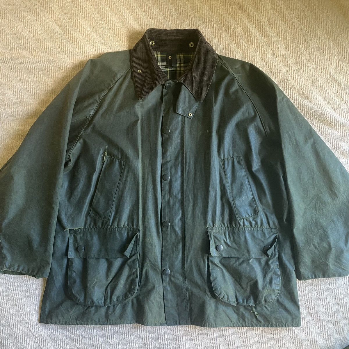 Barbour Vintage Barbour Bedale Waxed Jacket | Grailed