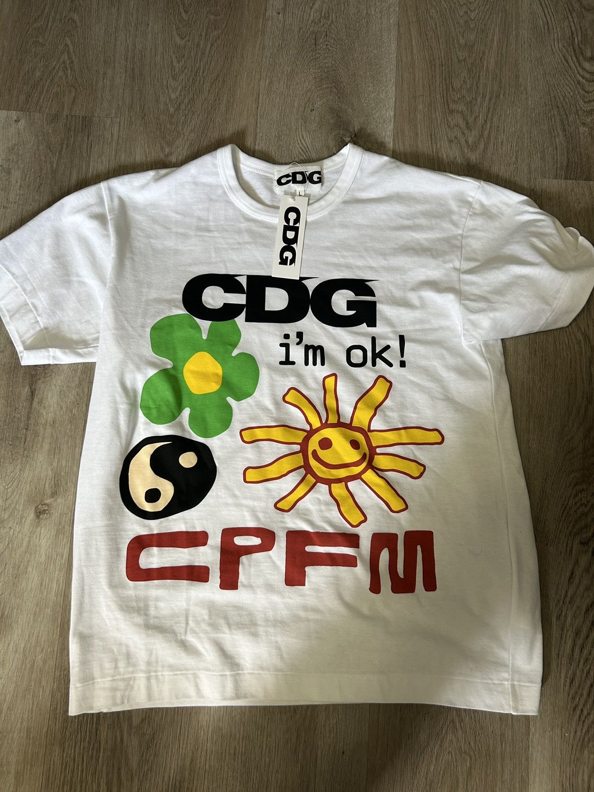 CDG CDG CDG × Cactus Plant Flea Market × Comme des Garcons CPFM X CDG I ...
