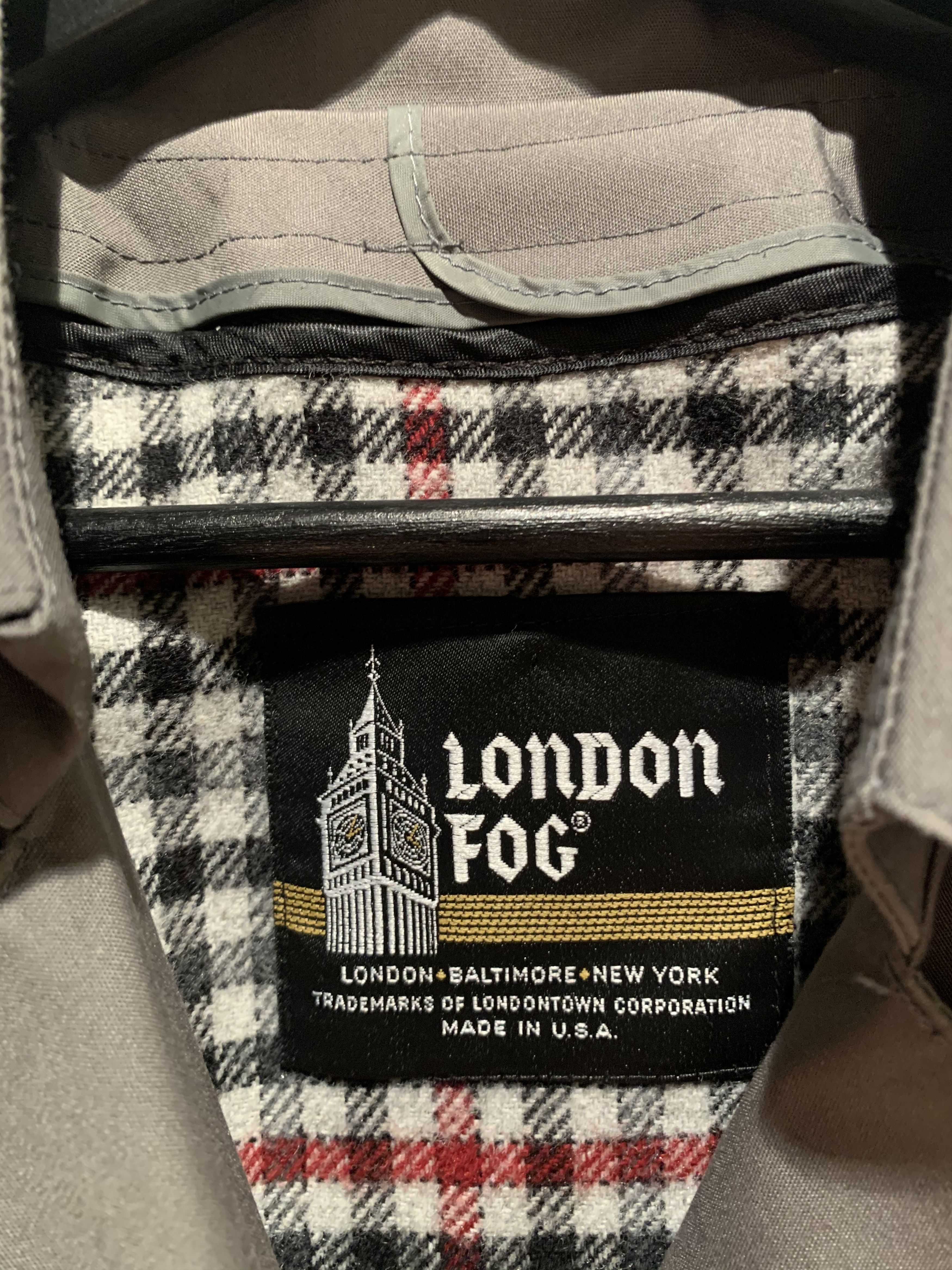London Fog × Vintage *RARE* Vintage London Fog USA-Made Trench Coat Size L / US 10 / IT 46 - 5 Thumbnail