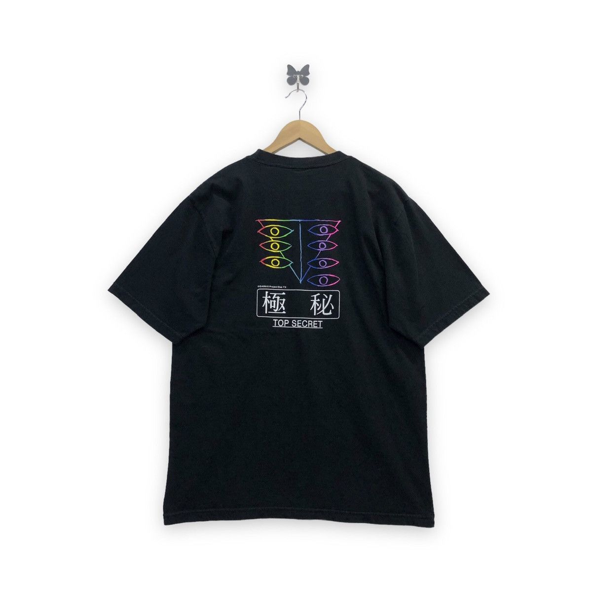 ‘Rare!! Vintage Evangelion Neon Genesis Top Secret T-shirt