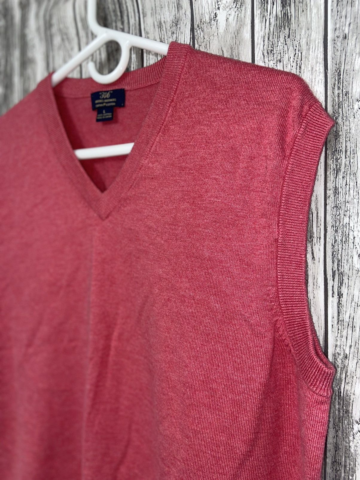 Brooks Brothers VTG 90s Brooks Brothers Red Supima Cotton Pullover Vest Sz L Size US L / EU 52-54 / 3 - 4 Thumbnail