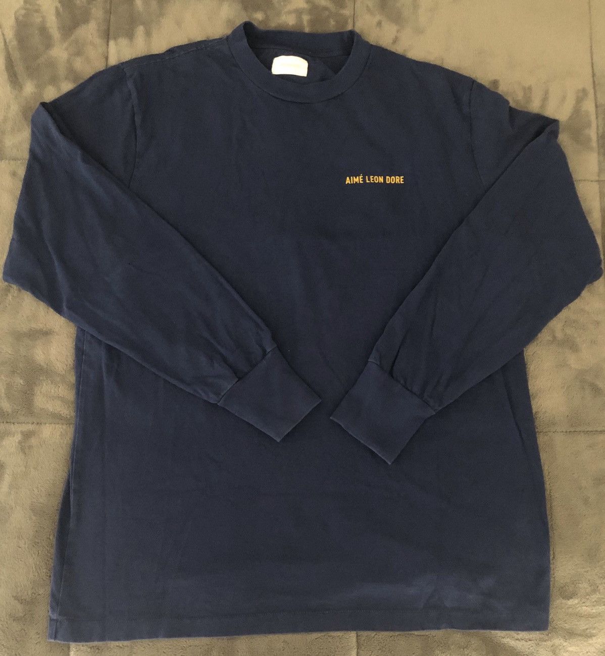 Aime Leon Dore Aime Leon Dore Long Sleeve Tee Navy Blue Size US L / EU 52-54 / 3 - 6 Thumbnail