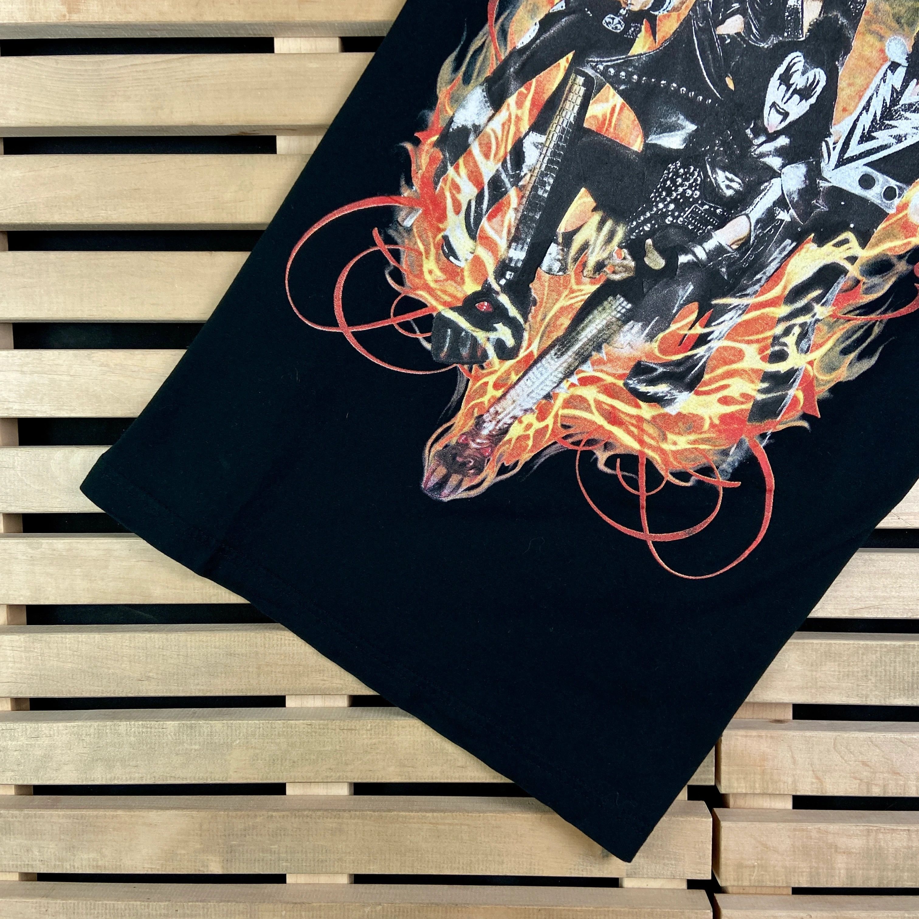 Band Tees × KISS × Vintage Mens Vintage T Shirt Kiss Size XL Size US XL / EU 56 / 4 - 3 Thumbnail