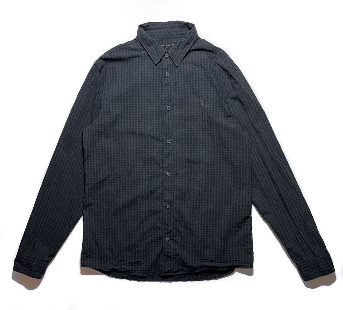 Allsaints Allsaints Plaid Shirt Size US L / EU 52-54 / 3 - 1 Thumbnail