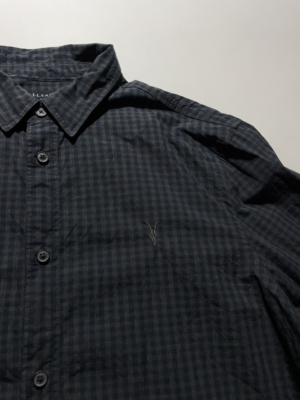Allsaints Allsaints Plaid Shirt Size US L / EU 52-54 / 3 - 3 Thumbnail