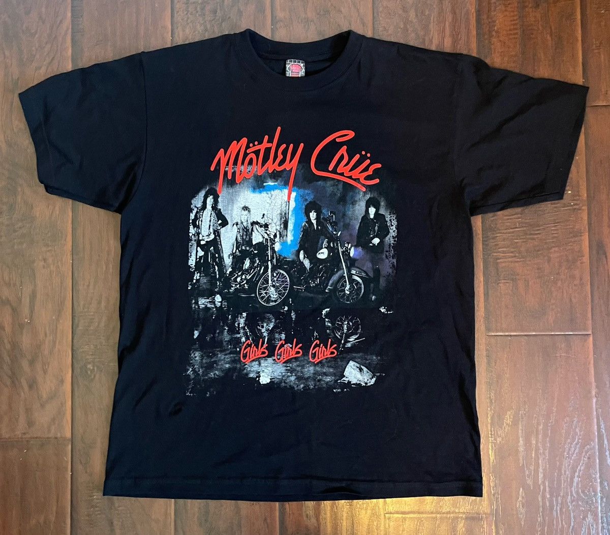 3 Paia Calzini Ufficiali MOTLEY CRUE – Altezza Media, Poliestere/cotone, Taglia L - Foto 1