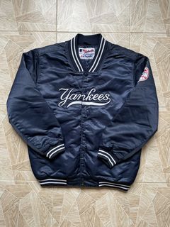 Majestic Athletic New York Yankees Multi Hit Varsity Jacket True Navy