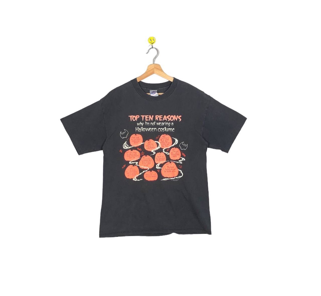 Expert Horror × Vintage Vintage 90s Halloween Tshirt Black Size US L / EU 52-54 / 3 - 1 Thumbnail