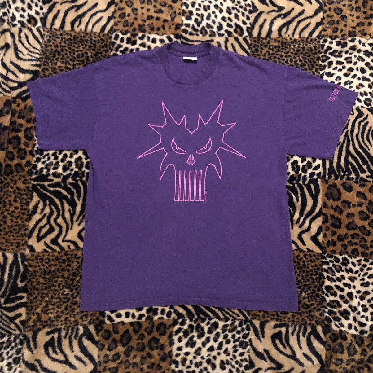 Stray Rats Purple Stray Rats Skull tee | Grailed