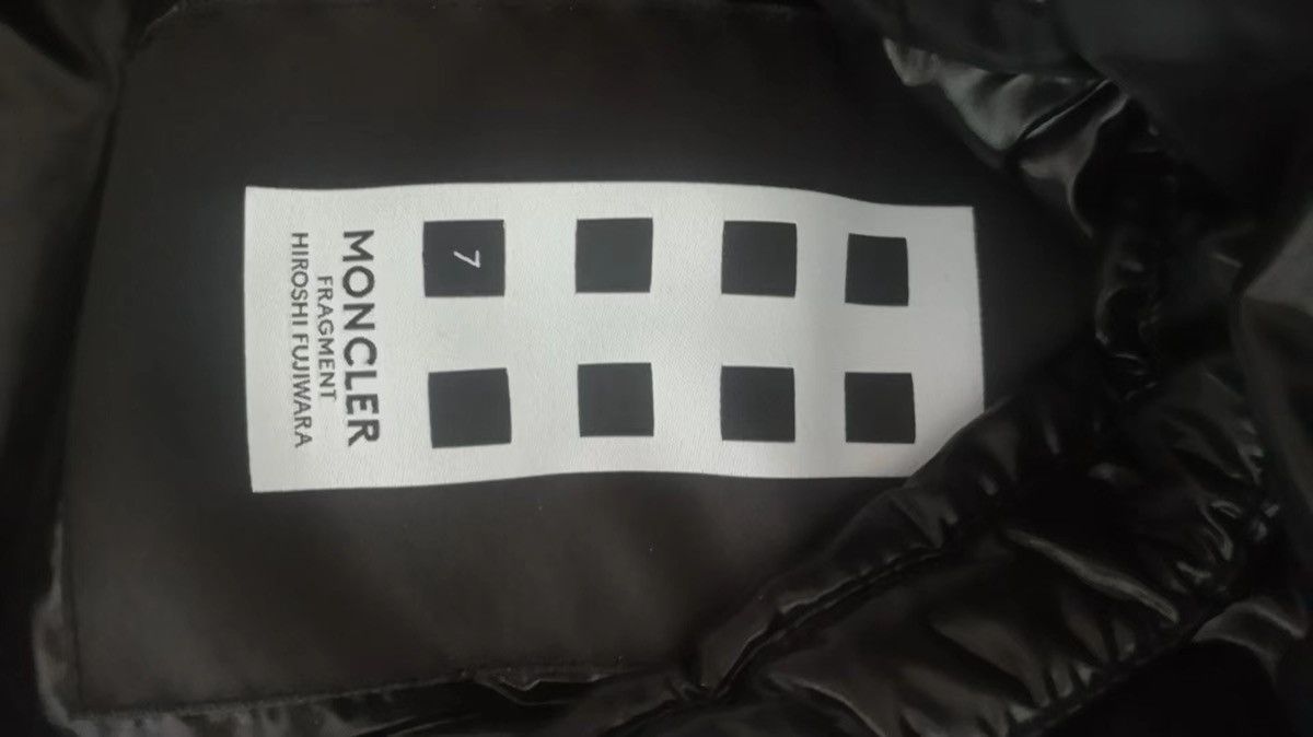 Fragment Design × Moncler Moncler x Fragment printed down jacket Size US XL / EU 56 / 4 - 10 Thumbnail